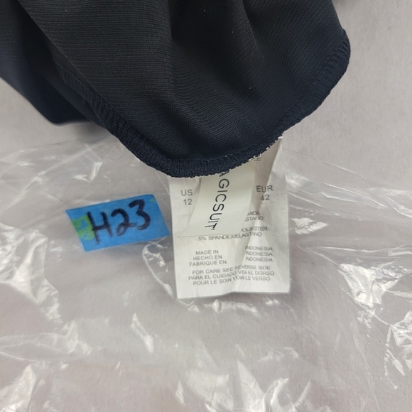 Magicsuit Parker halter swimdress shaping support optional side tie swim dress - Picture 11 of 12